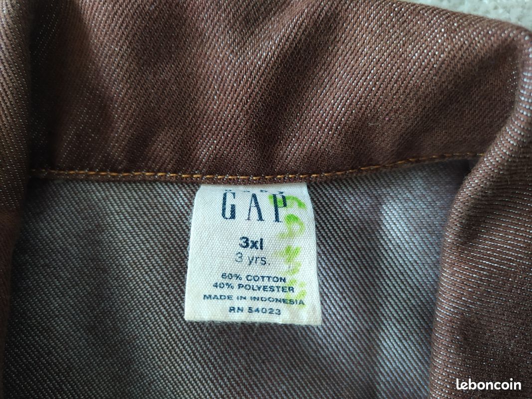 Veste jean Gap enfant (image 7)