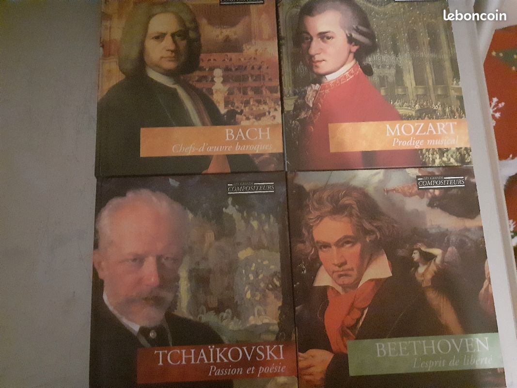 4 cd classique mozart bethoven bach tchaïkovski (image 1)