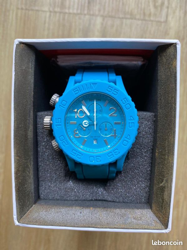 Nixon Rubber 42-20 Chrono Sky Blue (image 1)