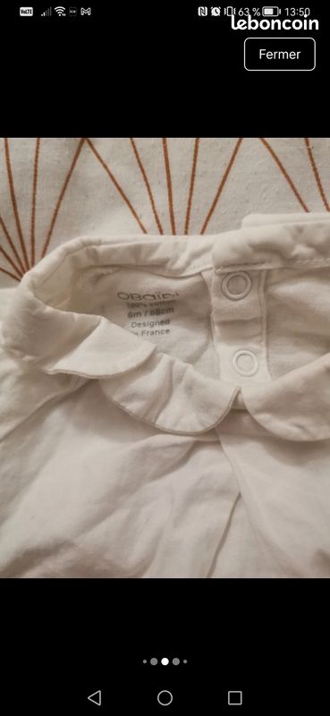 Lot de vêtements 0-6 mois (image 6)