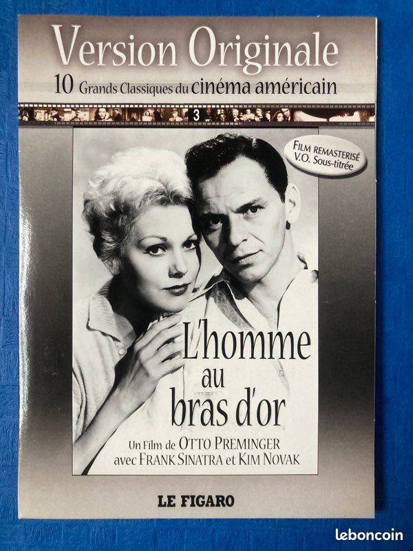 L’homme au bras d’or dvd (image 1)