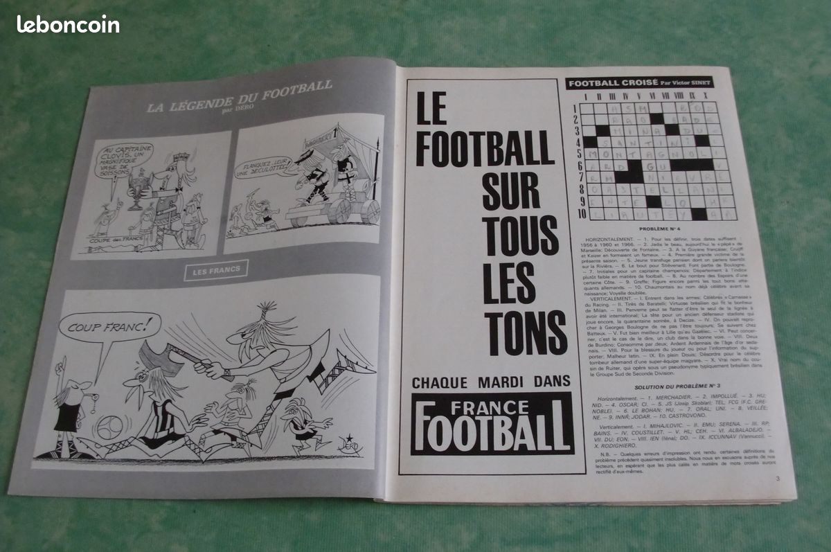 Une de L'Équipe datée du 25 décembre 1974