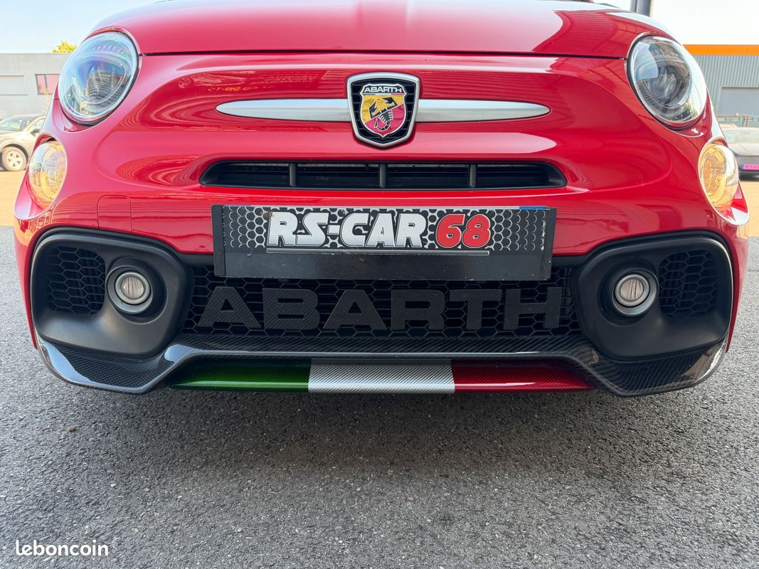 Fiat Abarth 500 1.4 T-JET 140 595 Excellent état Garantie 1an Toit ouvrant Pare choc Carbone (image 10)