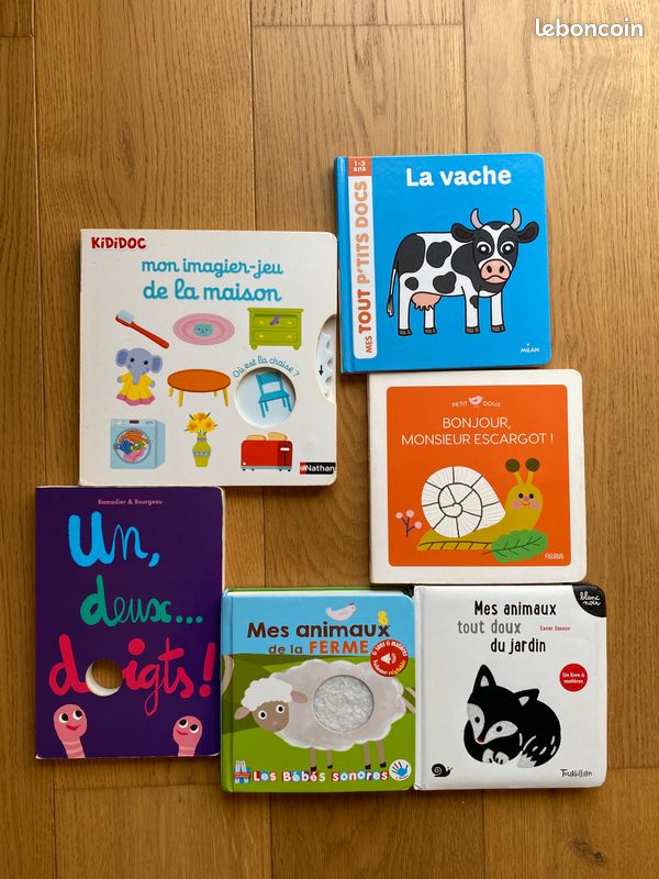 Lot de livres d’éveil enfant, possible à l’unité (image 1)