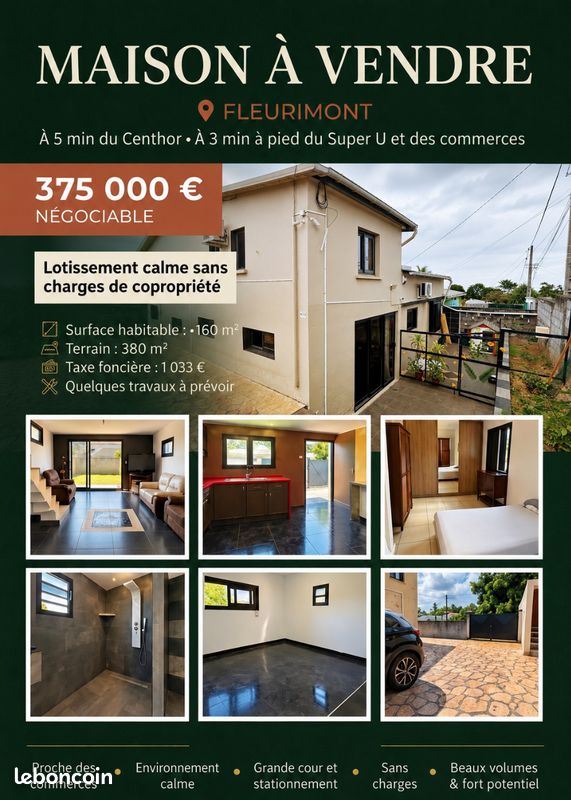 Maison 11 pièces 160 m² · à Saint-Paul · 160 m² · 375 000 €