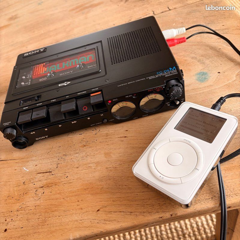 Sony TC-D5M - Enregistreur/Lecteur Cassette Portable Vintage - Testé