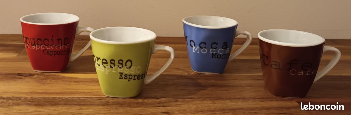 4 tasses neuves à expresso (image 1)