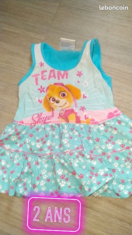 Robe pat patrouille enfants (image 1)