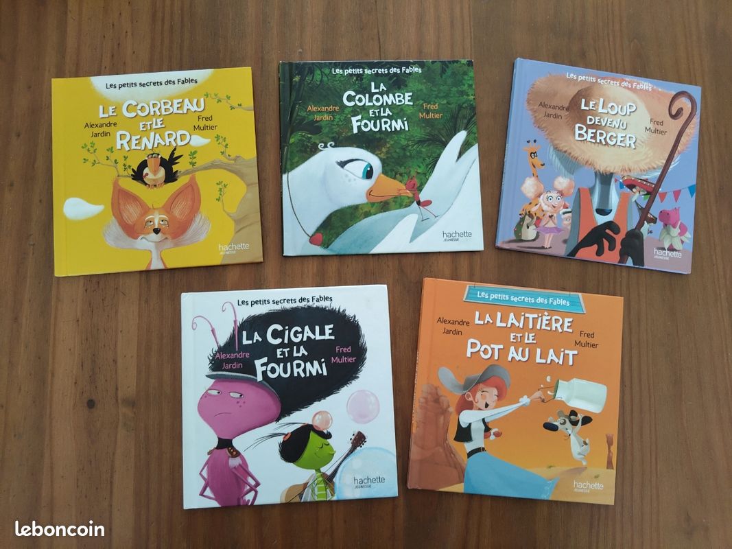 Lot de livres enfant fables (image 1)