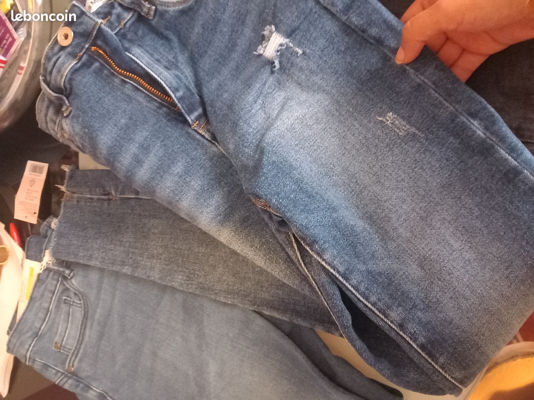 Jeans fille taille s (image 2)