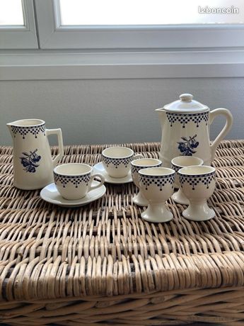 Tasse à Expresso Damier Gris En Faïence - Comptoir de Famille - Cocoon Bis