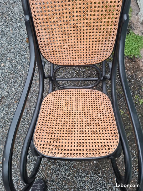 Chaise a bascule rocking vintage (image 2)