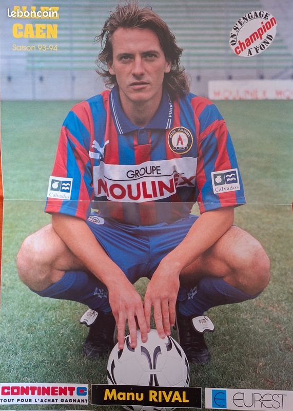 Maillot foot retro et vintage - Le Havre domicile 1993/1995 - Le