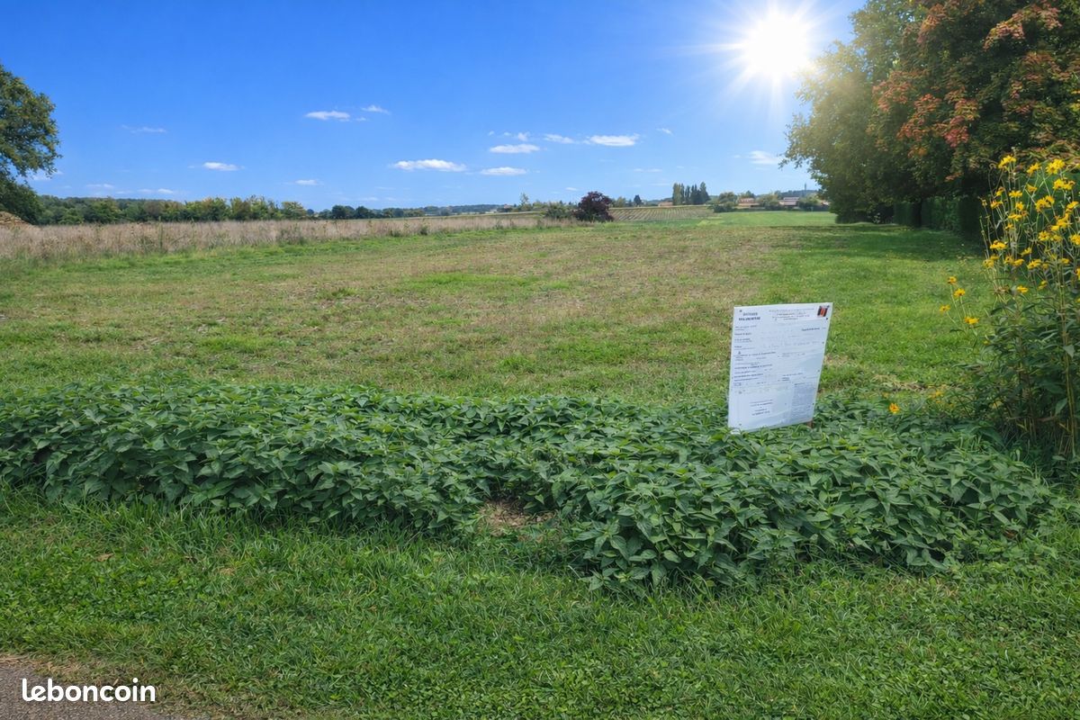 Terrain constructible · à Saint-Martin-en-Bresse · 69 000 €