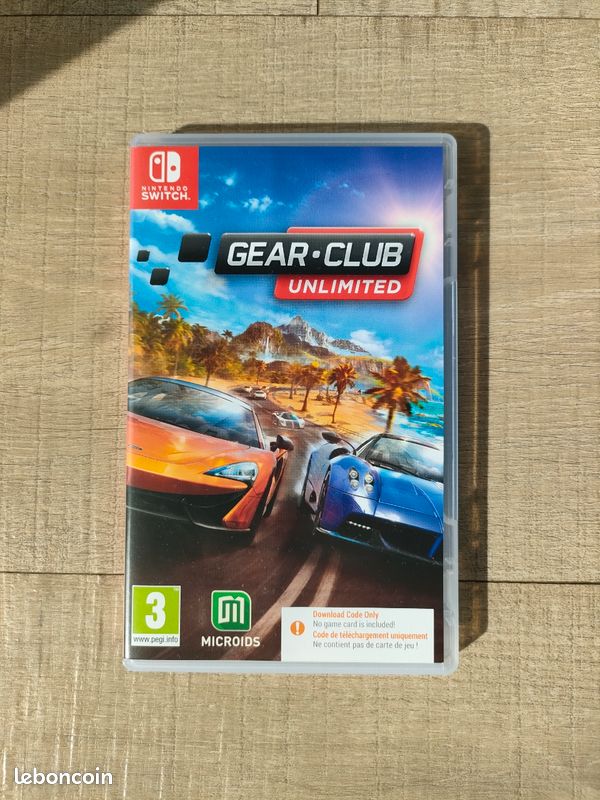 Gear Club unlimited - Jeu switch - code de téléchargement (image 1)