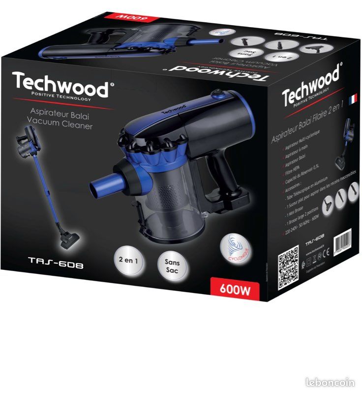 Aspirateur Portatif Aspirateur Techwood Sans Fil Aspirateur à Main
