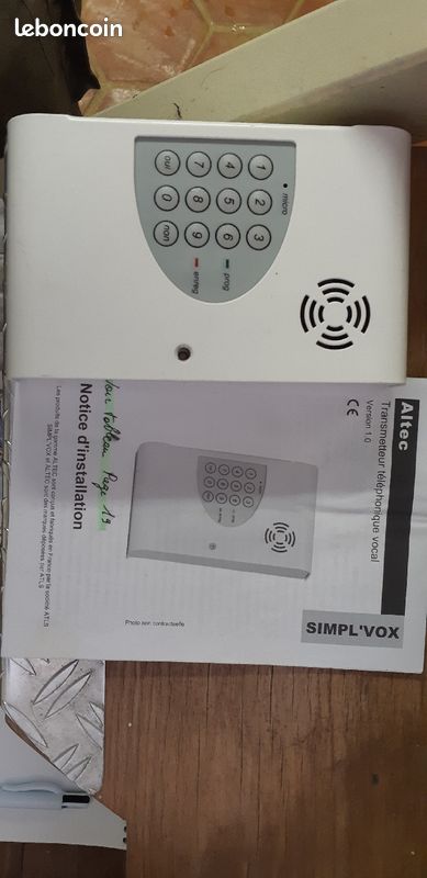 Transmetteur téléphonique d'alarme (image 1)