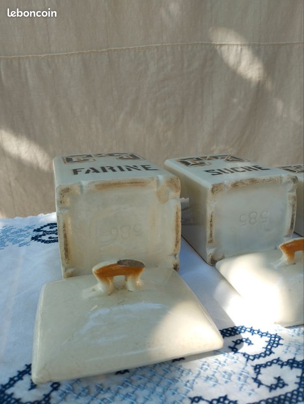 3 pots anciens en faïence (image 12)
