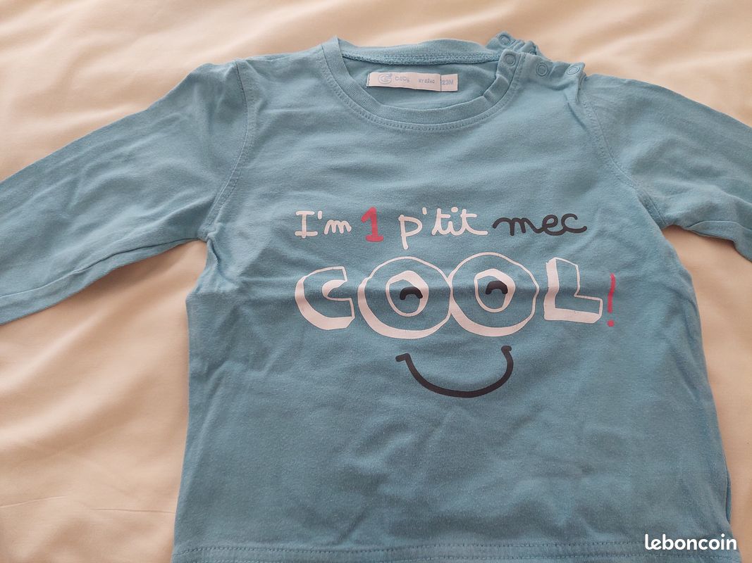 Lot de 4 teeshirts et deux chemises manches longues 18 et 24 mois (image 8)