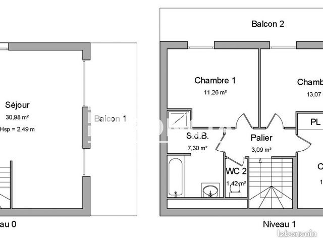 Appartement 4 pièces 94 m² · à Rouen · 94 m² · 1 108 €/mois