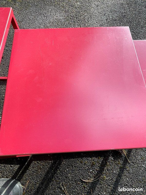 Table gigognes métalliques (image 3)