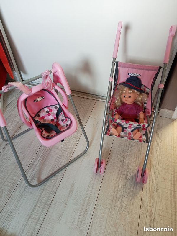 Poussette, bébé et cosy (image 1)