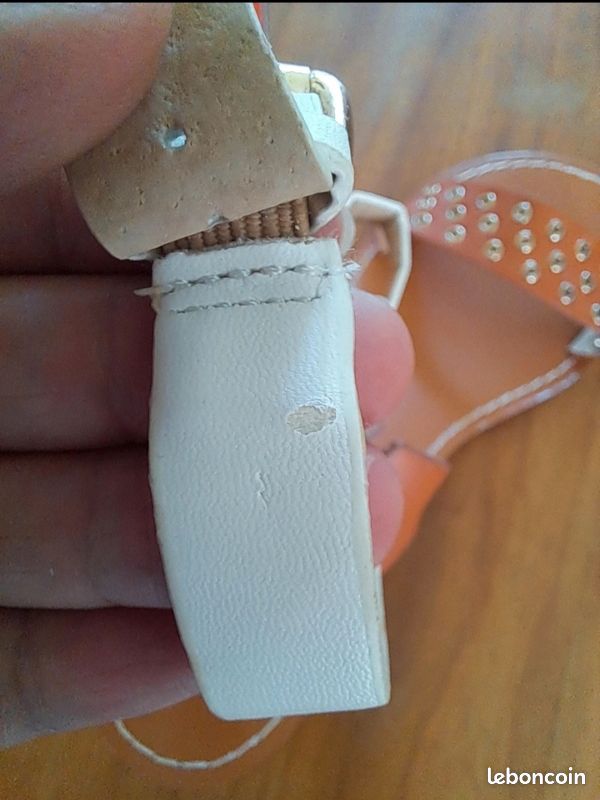 Sandales été beige neuves petit talons T40 (image 14)