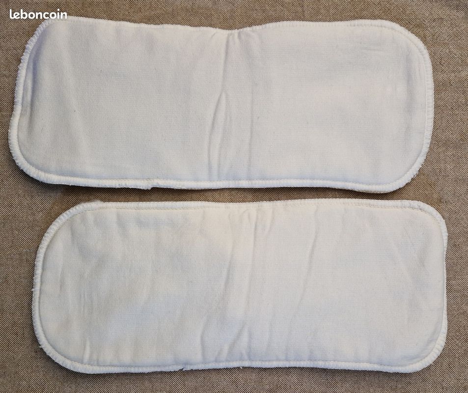 Couche Bum diapers lavable avec 2 Inserts de 0 à 3 ans neuve (image 6)