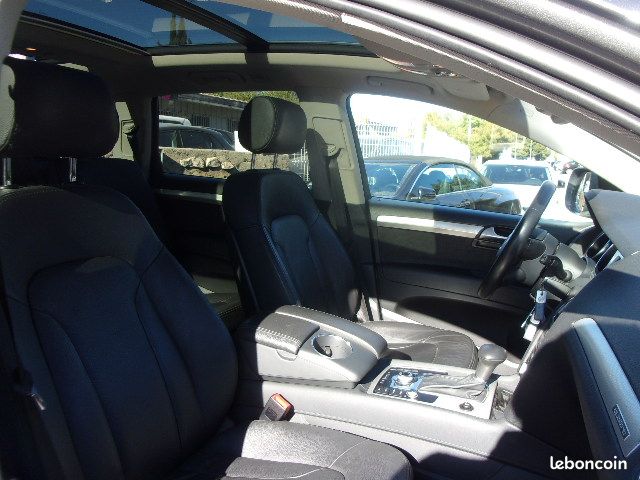 Audi Q7 3.0 V6 TDI 245 DPF Quattro Avus Tiptronic A 7 places 3/14 102MKM 2°MAIN/FRANCE SUSP° PNEUMATIQUE/CAMERA+RADARS/JA20/SIEGES ELECTR+CHAUFF+MEMOIRE/TOIT OUVRANT/HAYON ELECTR FACTURES ENTRETIEN A (image 9)