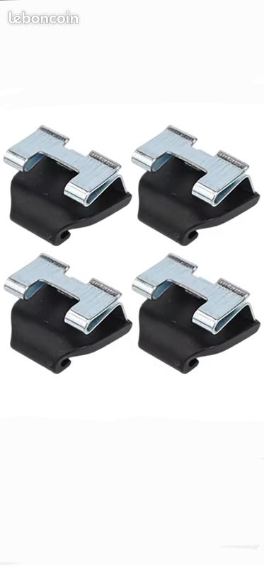 Attaches de Pare-Soleil Arrière pour Renault Grand Scenic III, Référence 964000020R, Lot de 4 (image 1)