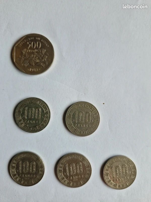 Pièces de monnaie du Tchad (image 1)