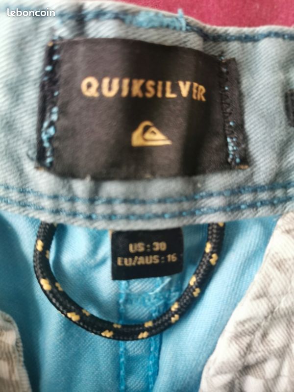 Bermuda Quiksilver 16 ans (image 3)