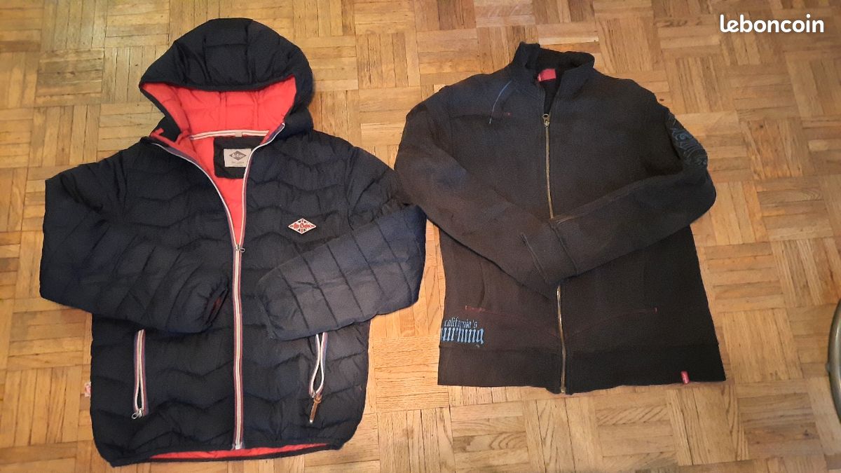 Gilet Léger Femme Caroll – Marron, Taille 36 – Très Bon état