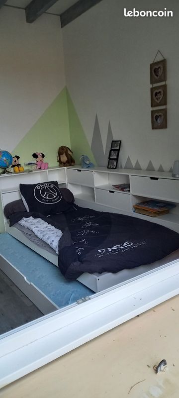A vendre lit gigogne enfant/ado (image 2)