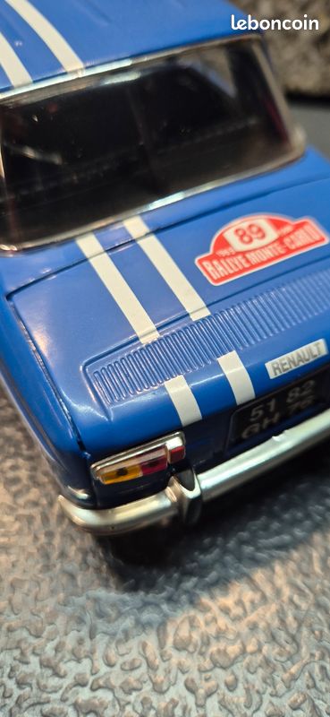 Renault 8 Gordini Monte-Carlo 1967 N°89 Therier - Solido 9014 échelle 1/18