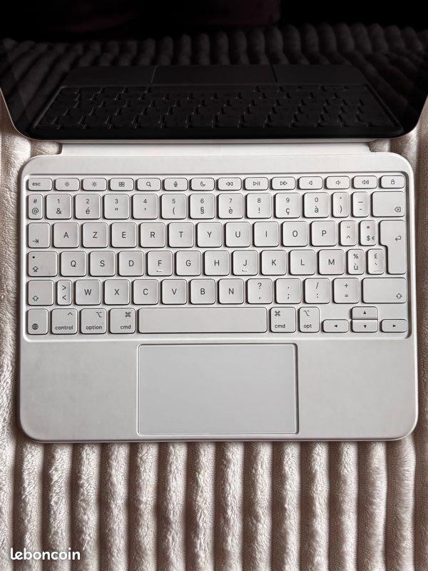 IPad 10ᵉ génération Argent – 256 Go – Wi‑Fi + Clavier Apple + Coque – Parfait état (image 4)