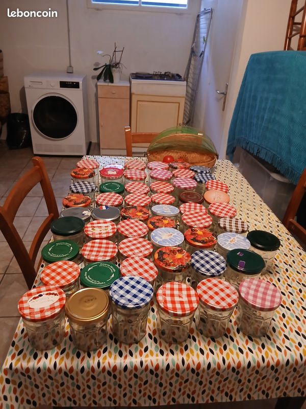 Pots de confitures vides (image 1)