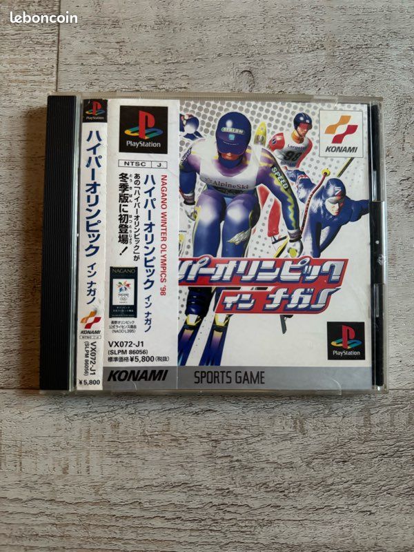 Jeu Nagano Winter Olympics 98 - PlayStation 1 PS1 Complet Avec Notice, Bon état