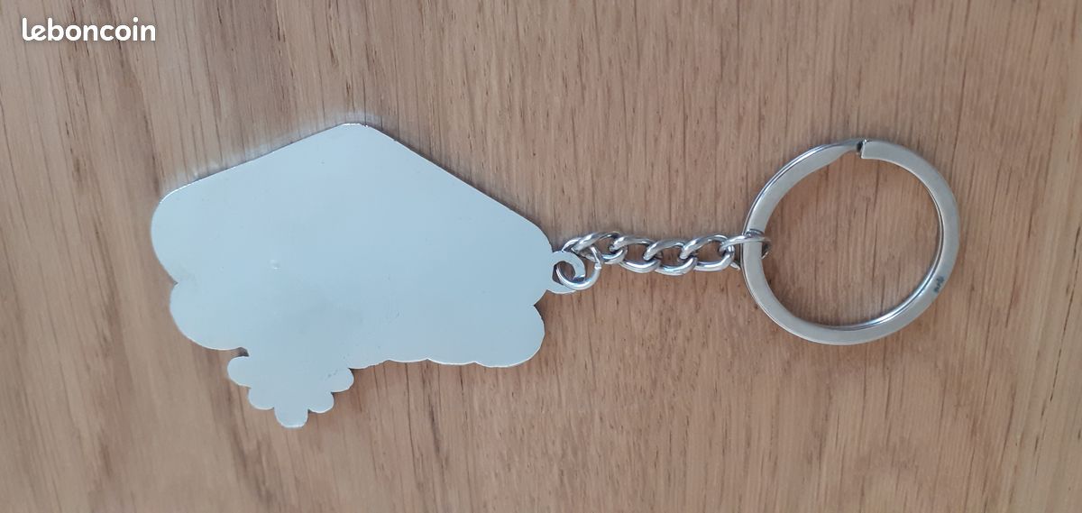 Porte-clés Cabochon "Welcome Fabulous Las Vegas" - Acier Inoxydable, 6 Cm, Souvenir Cadeau Voyage