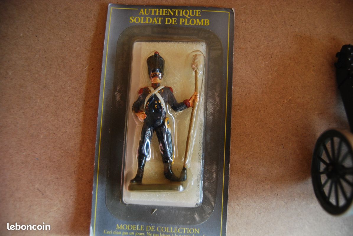 Figurine En Plomb Starlux - Tambour Du Régiment D'Artillerie Premier Empire