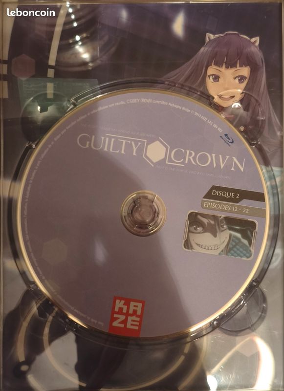 Guilty Crown Intégrale Box 1/2 + Box 2/2 (combo Blu-Ray/DVD) (image 12)
