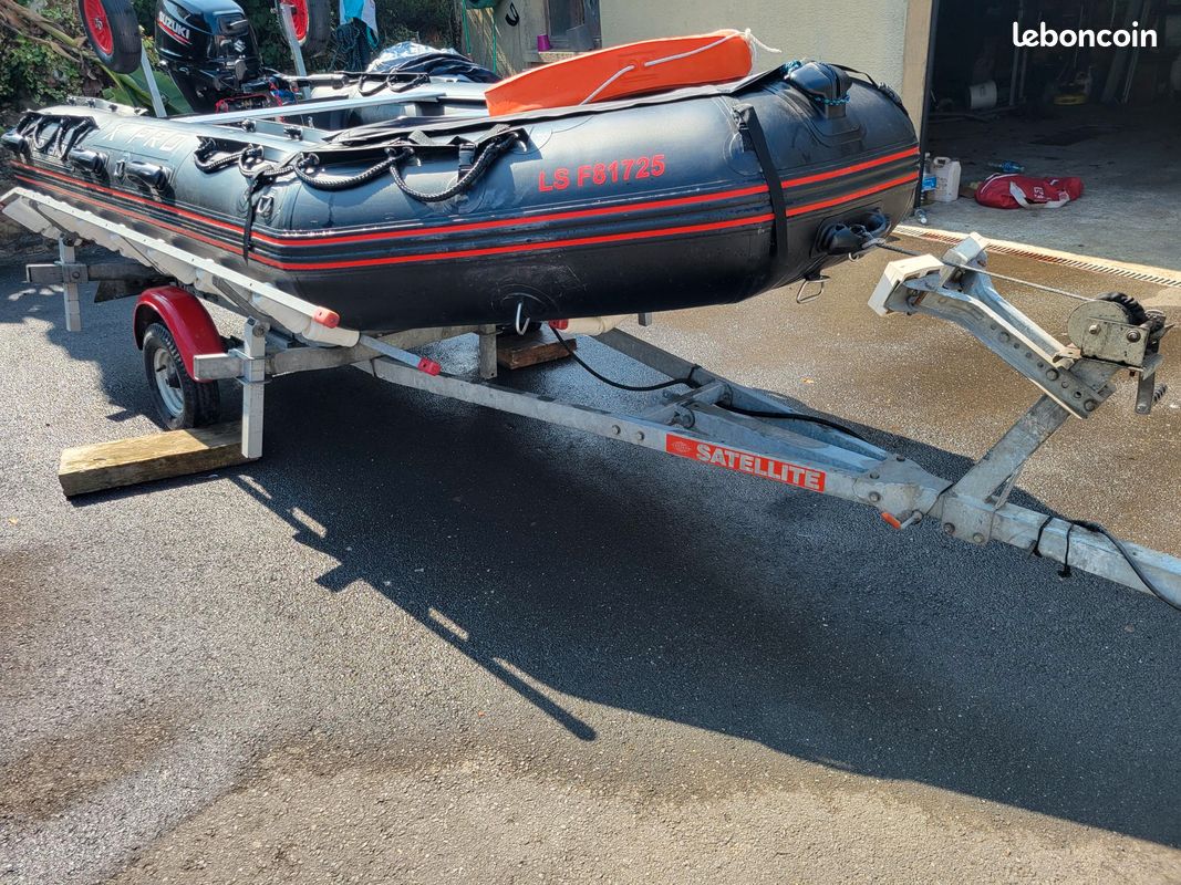 3D TENDER HEAVY DUTY 360 avec moteur SUZUKI DF15 A injection (image 3)