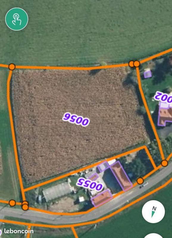 Terrain constructible · à Lalonquette · 70 000 €