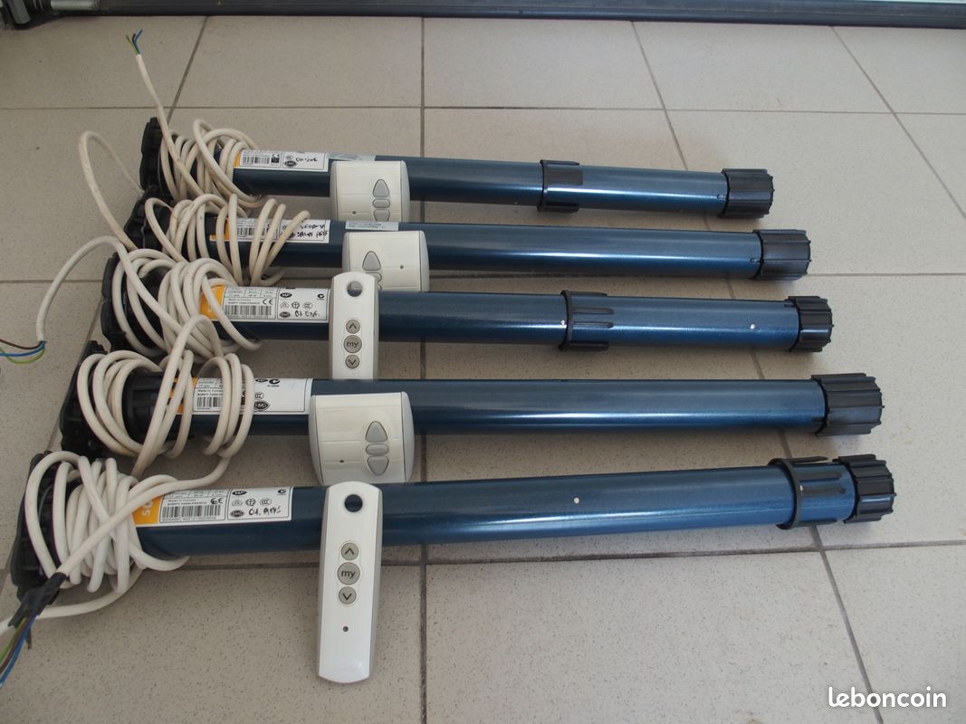 Moteur volet roulant SOMFY OXYMO50 RTS 6/17 - 6 Nm - Avec télécommande sans fil (image 2)