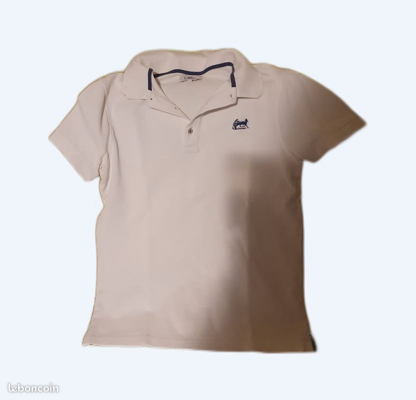 Tee-shirt blanc homme. Taille M marque Loding (image 1)