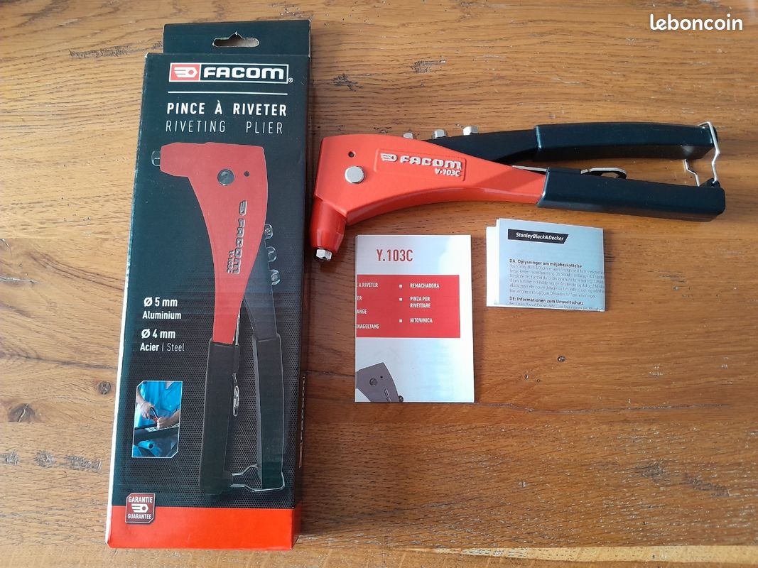 Pince à riveter facom x4 - Bricolage
