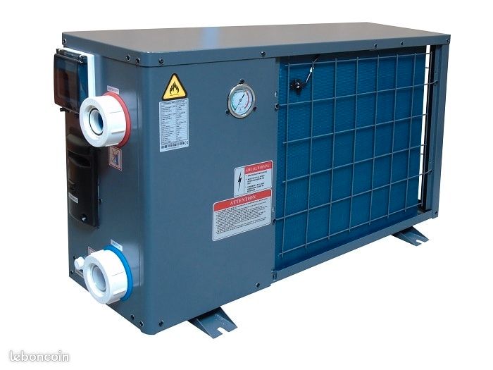 Pompe à chaleur piscine 8Kw + kit bypass (image 1)