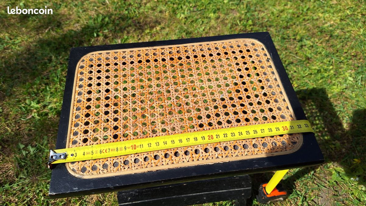 2 petits sièges pliants en bois (image 10)