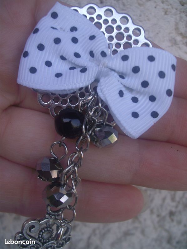 Trousse et broche CHIC * artisanat neuf (image 8)