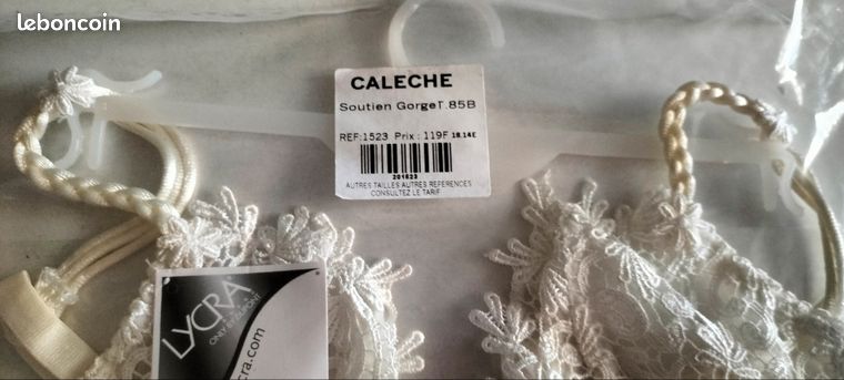 Soutien-gorge Lejaby En Dentelle écrue - Taille FR 100B (EUR 85B), Neuf Avec étiquette